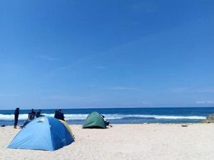 Liburan Kamu Selanjutnya, Kemping di Pantai Surga Gunungkidul