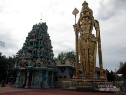 Malaysia? Bukan, Patung Dewa Ini Ada di Sumatera Utara