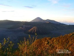 Matahari Pagi di Bromo, Cantiknya Menghipnosis