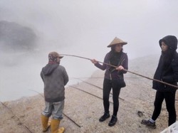 Mau Mancing Telur di Lubang Kawah, Ini Tempatnya!