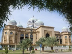 Megahnya Islamic Center di Lhokseumawe