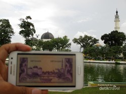 Megahnya Masjid yang Ada di Uang Rp 50