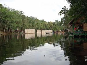 Melihat Bekas Dapur Tentara Jepang yang Disulap Jadi Danau