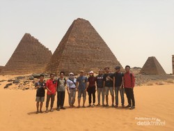 Melihat Langsung Piramida di Sudan