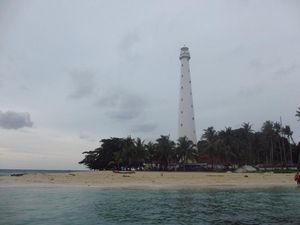 Menatap Belitung dari Mercusuar Pulau Lengkuas