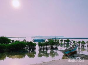 Menatap Syahdunya Senja di Pulau Pramuka