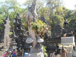 Menengok Ribuan Kelelawar di Pura Goa Lawah