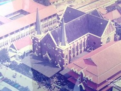 Mengintip jejak Eropa di Gereja Tertua Surabaya