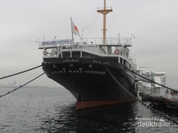 Mengunjungi Hikawa Maru, Kapal Legenda Jepang  di Yokohama