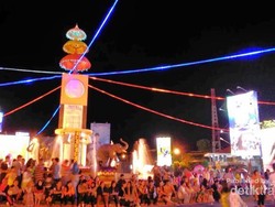 Menikmati Car Free Night di Bandarlampung