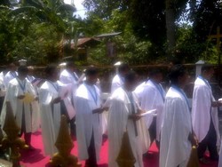 Menparekraf Jadi Pengiring Upacara laut di Larantuka