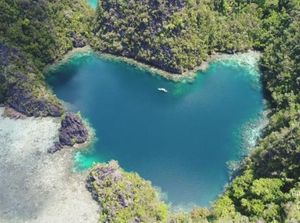Mirip Karawapop, Ini Telaga Hati Baru Misool