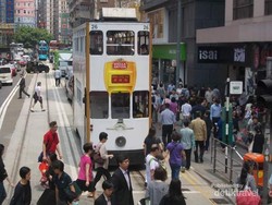 Mungkin Ini Jalan Paling Sibuk di Hong Kong
