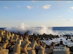 Pantai Glagah yang Menawan dari Barat Kota Yogyakarta
