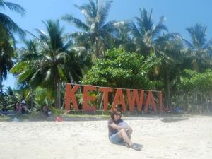 Pantai Ketawai yang Mendunia di Bangka