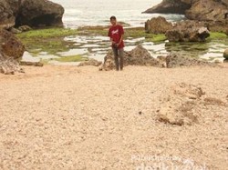 Pantai Wohkudu Yogyakarta  yang Pas Buat Kemping