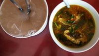 Papeda Ikan Mas/Gabus Kuah Kuning, Kuliner Wajib di Papua