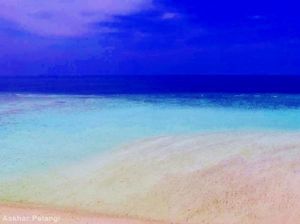 Pasir Timbul Sulawesi yang Cantiknya Mirip Lukisan