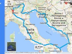 Pengalaman Seru Touring Naik Motor dari Italia ke Kroasia