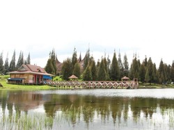 Pesona Danau Diatas di Sumbar