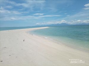 Pesona Pasir Timbul Bone Labunta, Aduhai Indahnya!
