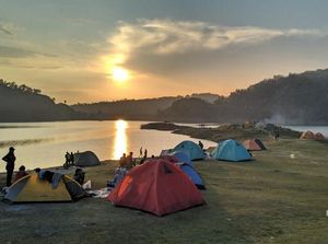 Pesona Waduk Sermo Kulon Progo yang Mirip Ranu Kumbolo