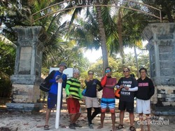 Pulau di Indramayu Ini Dihuni Biawak
