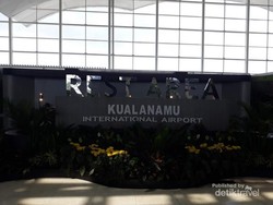 Rest Area di Bandara Kualanamu, Asyik Juga!