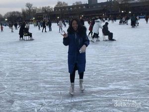 Saat Danau di China Beku, Ini yang Terjadi