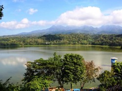 Senja nan Syahdu di Waduk Gunung Rowo Pati