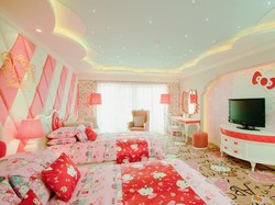 Serba Hello Kitty di Lotte Hotel, Pulau Jeju