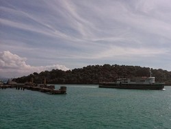 Serunya Naik Ferry Menyeberang Selat Sunda