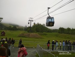 Serunya Naik Gondola ke Unkai Terrace di Hokkaido