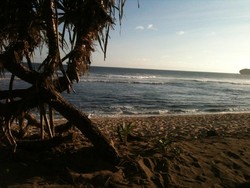 Suit..suit! Cantiknya Pantai Indrayati, Yogyakarta