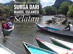 Surga Karst di Ramang-Ramang