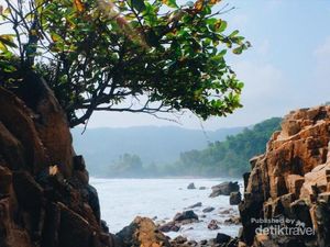 Tak Seseram Namanya, Ada Pantai Gigi Hiu di Lampung