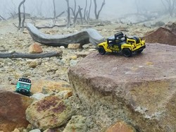 Tips Memotret Mobil Mainan Saat Traveling