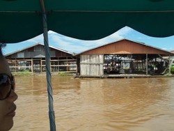 Unik, Palangkaraya Juga Punya Wisata Perahu Kelotok