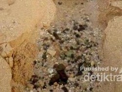 Unik, Pantai Jungwok Punya Mata Air Langsung ke Laut