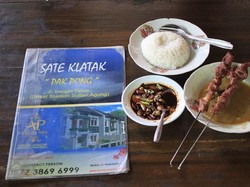 Unik! Yogya Punya Kuliner Sate Pakai Tusuk Jeruji Besi