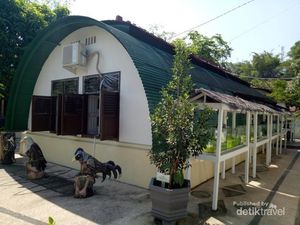 Uniknya Rumah Bundar Tinggalan Belanda di Pulau Tarakan