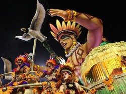 Waduh! Karnaval Samba di Sao Paulo Berakhir Rusuh