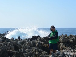 Water Blow, Pantai Beda di Nusa Dua