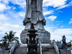 Weekend di Pematang Siantar, Tengok Patung Dewi Kwan Im