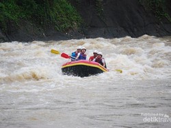 Weekend Seru, Arung Jeram di Sungai Citatih Sukabumi