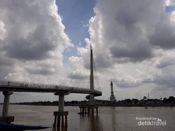 Wisata di Jambi, Wajib Mampir ke Jembatan Gentala Arasy