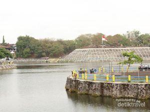 Wisata Olahraga Gratis di Embung Tambak Boyo Sleman