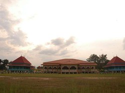 Yaah... Istana Sayap di Riau Terbakar Semalam