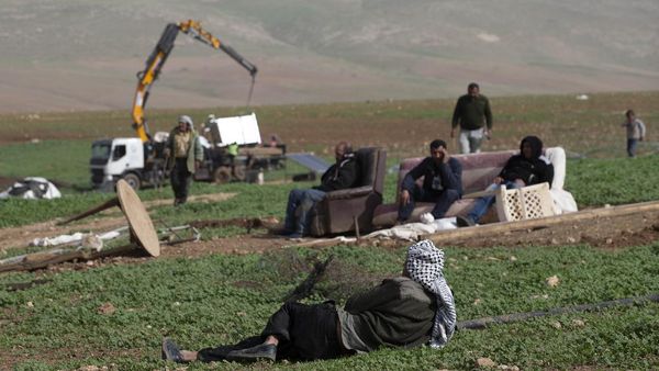 Foto: Israel Kembali Hancurkan Permukiman Palestina di Tepi Barat