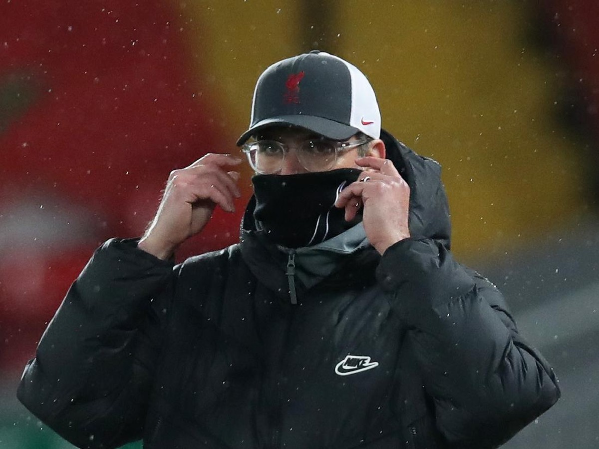 Saat Nada Juergen Klopp Sedikit Tinggi (Getty Images/Clive Brunskill)